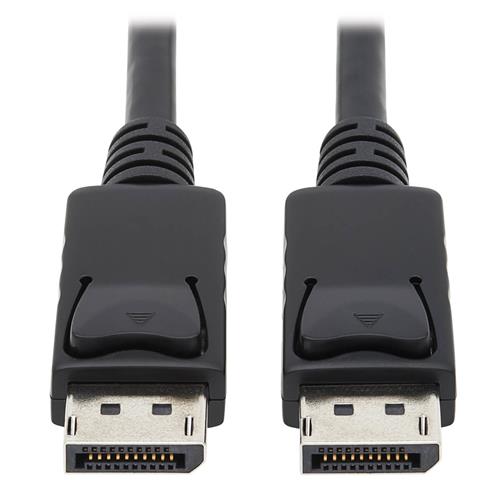 Tripp Lite P580-006 DisplayPort Cable with Latching Connectors 4K 60 Hz (M/M) Black 6 ft. (1.83 m)