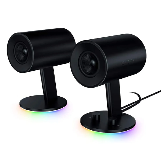 Razer Nommo Chroma Computer Speakers for Full Range Gaming & Sound Immersion - Black