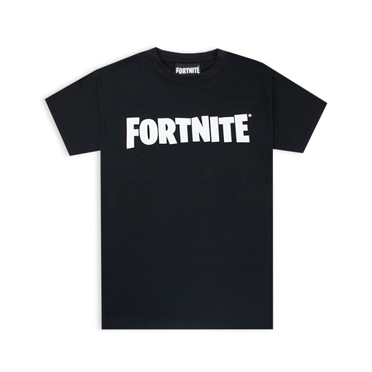 (Blue, 12-13 Years) Fortnite Boys T-Shirt | Battle Royale Game Kids Tee | Blue OR Black Logo Children's Short Sleeve Top