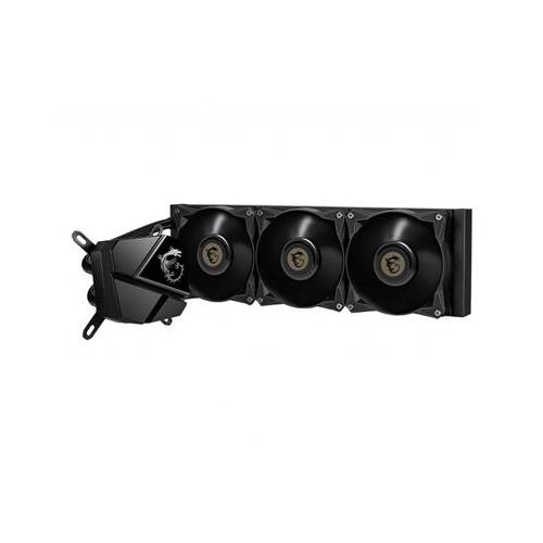 MSI MAG CORELIQUID P360 Liquid CPU Cooler '360mm Radiator 3x 120mm PWM Fan Noise Reducer connector Compatible with Intel and AMD Platforms Latest LGA 1700 ready'