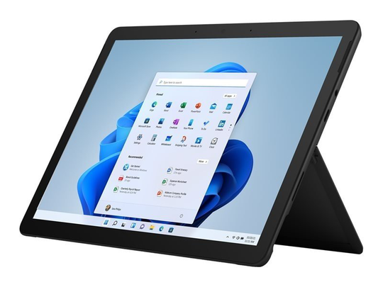 Microsoft Surface Go 3, Intel Core i3 10100Y 1.3GHz, 8GB RAM, 256GB SSD, 10.5" Touchscreen (1920x1280), Intel UHD, 4G LTE-A, Windows 11 Pro, Blac