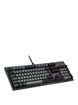Cooler Master Ck352 Rgb Dual Keycap Colour Mechanical Wired Gaming Keyboard - Red Switch