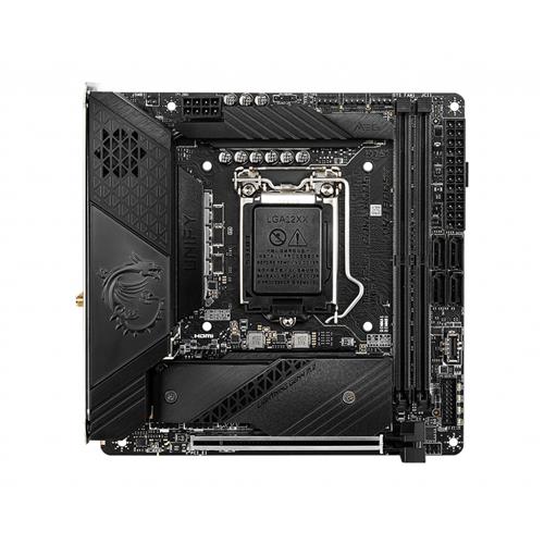 MSI MEG Z590I UNIFY motherboard Intel Z590 LGA 1200 mini ITX