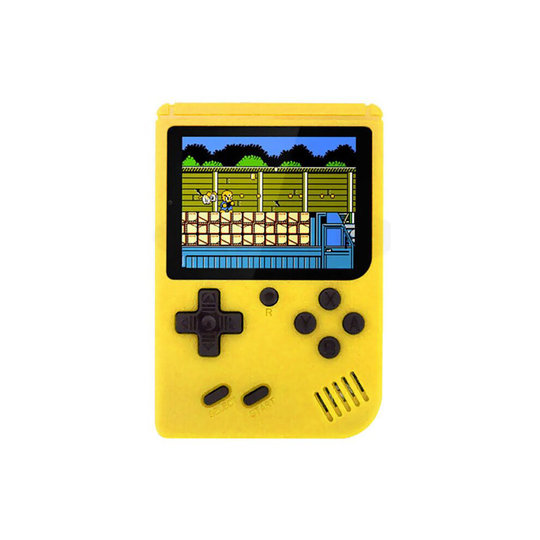 (Yellow) 400 Built in Retro Game Console