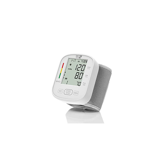 Get Fit Wrist Blood Pressure Monitor for Home Use - Medical Blood Pressure Machine Reader - Dual Users with 2x99 Memoery Sets - Sphygmomanometer