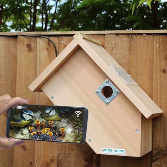 Gardenature IP Camera Bird Box System - Sideview 10m