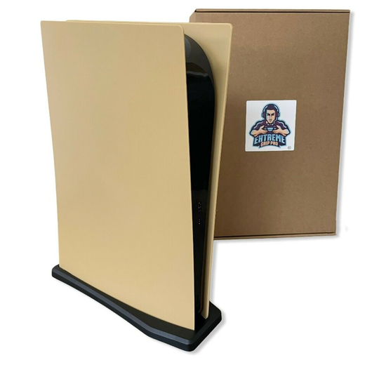 (GOLD) DIGITAL EDITION Faceplate Shell Case Cover for PlayStation 5 PS5