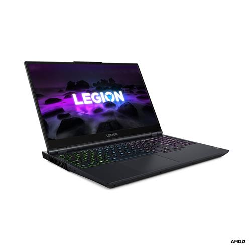 Lenovo Legion 5 15ACH6A 5800H Notebook 39.6 cm (15.6") Full HD AMD Ryzen 7 16 GB DDR4-SDRAM 512 GB SSD AMD Radeon RX 6600M Wi-Fi 6 (802.11ax) Windows 11 Home Black