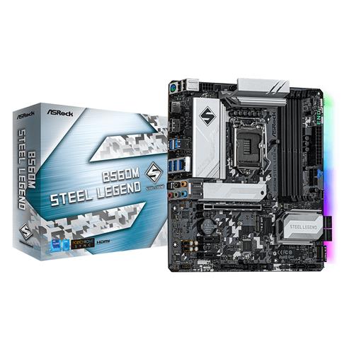Asrock B560M Steel Legend Intel B560 LGA 1200 micro ATX