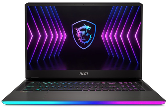 Msi Raider GE77HX 12UGS-009UK Gaming Laptop, Intel Core i7-12800HX upto 4.8GHz, 32GB DDR5, 1TB NVMe Ssd, 17.3" Qhd 240Hz, Nvidia GeForce Rtx 307