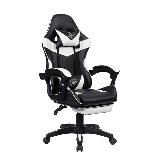 Neo Racing Computer Gaming Office Chair With Footrest