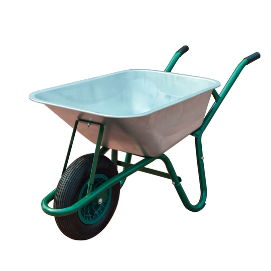 Neo Direct 85l Wheelbarrow With Galvanised Pneumatic Tyre