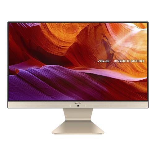 ASUS V222GAK-BA313T All-in-One PC/workstation 54.6 cm (21.5") 1920 x 1080 pixels Intel Celeron 4 GB DDR4-SDRAM 256 GB SSD Windows 10 Home Wi-Fi 5 (802.11a) Gold