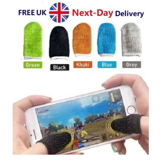 Mobile Game Sleeve Smart Touch Screen Finger Gaming Gloves For PUBG