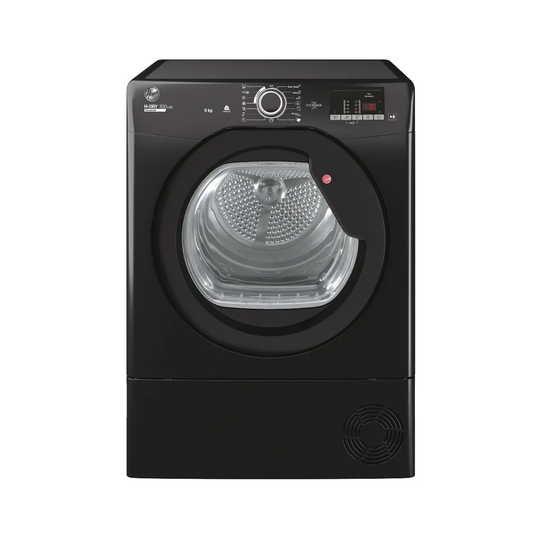 Hoover HLE C9DCE-80 9kg Condenser Tumble Dryer with Aquavision Water Tank - Black