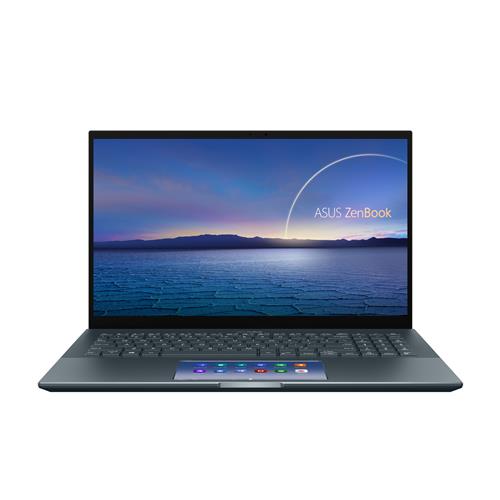 ASUS ZenBook Pro 15 OLED UX535LI-H2196T i7-10870H Notebook 39.6 cm (15.6") Touchscreen 4K Ultra HD Intel Core i7 16 GB DDR4-SDRAM 1000 GB SSD NVIDIA GeForce GTX 1650 Ti Wi-Fi 6 (802.11ax) Windows 10 Home Grey