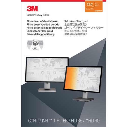 3M Gold Privacy Filters f/ Monitors