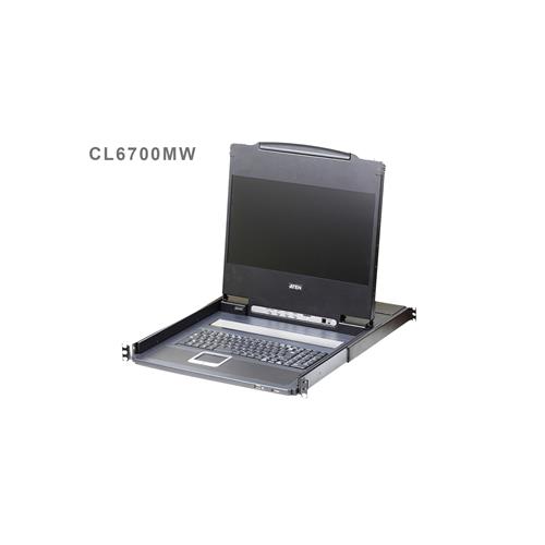ATEN CL6700MW-ATA-EE KVM switch Rack mounting Black