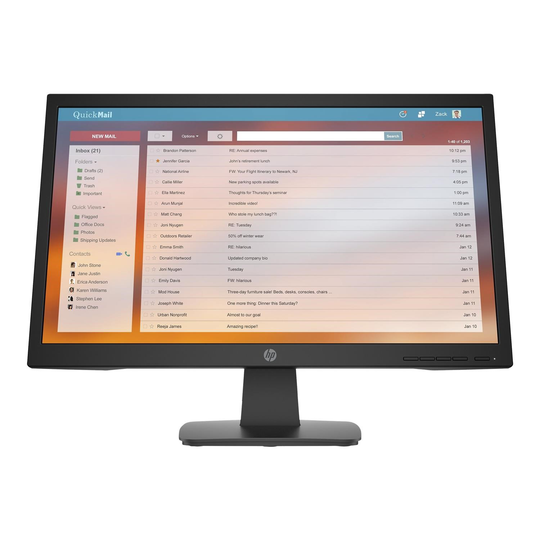 HP P22v G4 21.5 Full HD TN Monitor