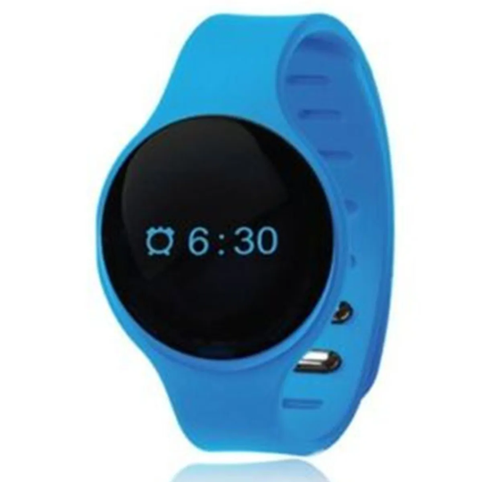Bas-Tek Sport Lightweight Bluetooth Fitness Tracker - Blue
