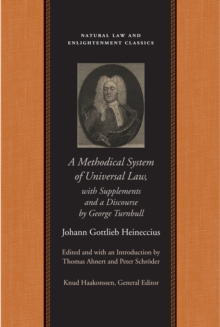 A Methodical System of Universal Law