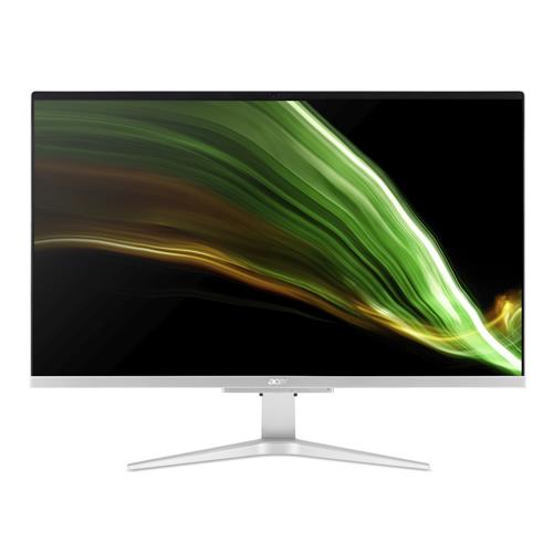 Acer Aspire C27-1655 Intel Core i7 68.6 cm (27") 1920 x 1080 pixels 16 GB DDR4-SDRAM 1512 GB HDD+SSD All-in-One PC Windows 10 Home Wi-Fi 6 (802.11ax) Silver