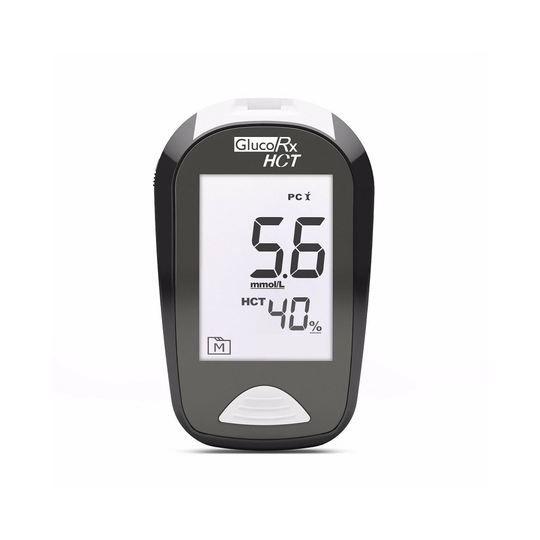GlucoRx HCT Blood Glucose & Ketone Monitoring System for Type 1 Diabetes