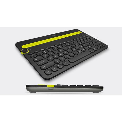 Logitech Bluetooth Multi-Device K480 keyboard QWERTY Italian Black Lime