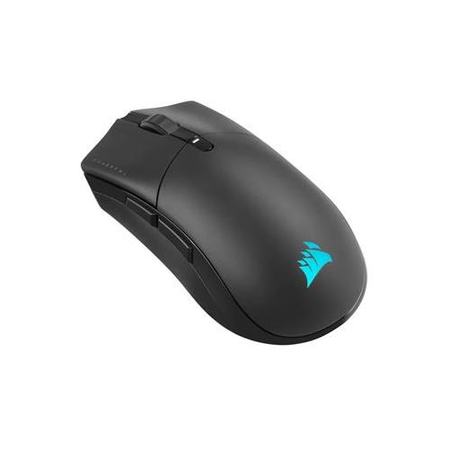 Corsair SABRE RGB PRO WIRELESS CHAMPION mouse Right-hand RF Wireless + Bluetooth + USB Type-A Optical 26000 DPI