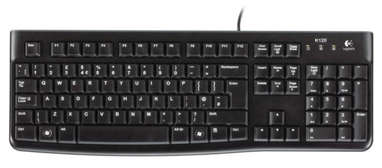 Logitech K120 USB Keyboard For Business