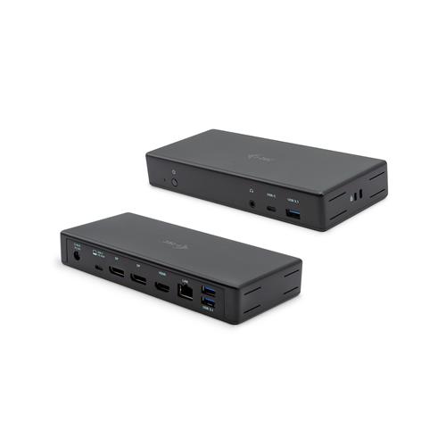 i-tec USB-C/Thunderbolt 3 Triple Display Docking Station + Power Delivery 85W