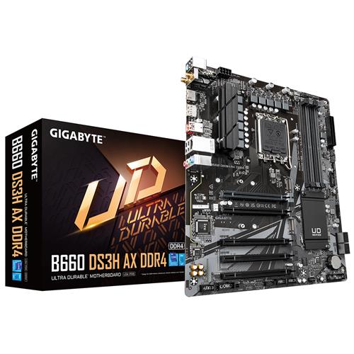 Gigabyte B660 DS3H AX DDR4 motherboard Intel B660 LGA 1700 ATX