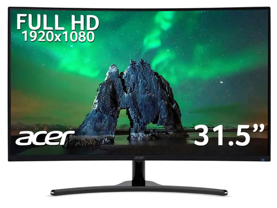 ACER 31.5" Va Freesync 165Hz Curved 1Ms HDMI Monitor
