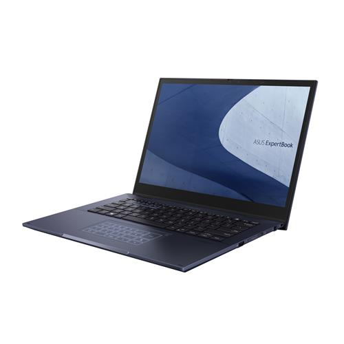 ASUS ExpertBook B7402FEA-L90151R notebook i7-1195G7 Hybrid (2-in-1) 35.6 cm (14") Touchscreen WQXGA Intel Core i7 16 GB DDR4-SDRAM 512 GB SSD Wi-Fi 6 (802.11ax) Windows 10 Pro Black