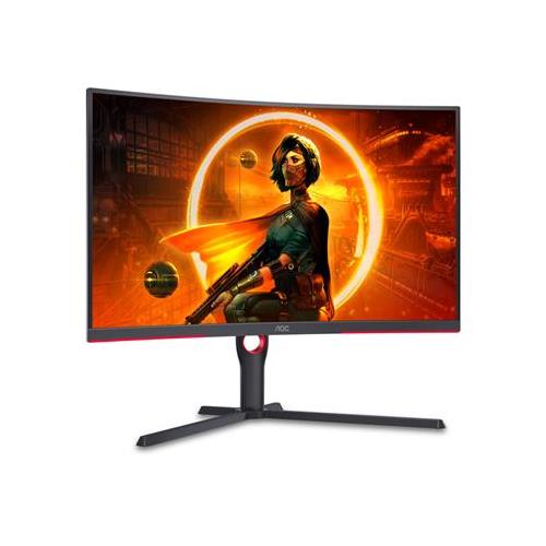 AOC CQ32G3SU/BK computer monitor 80 cm (31.5") 2560 x 1440 pixels Quad HD LED Black Red