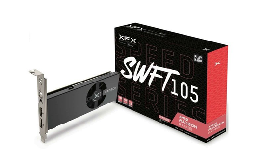 XFX Radeon RX 6400 4GB SWFT 105 LP Graphics Card