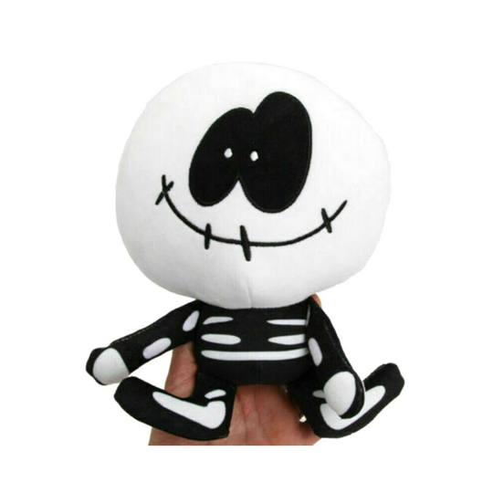 (Skull) Kids Spooky Month Skid and Pump Friday Night Funkin Plush Toy Soft Stuffed Gifts