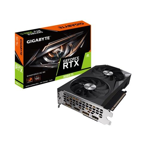 Gigabyte GeForce RTX 3060 Ti WINDFORCE OC 8G NVIDIA 8 GB GDDR6