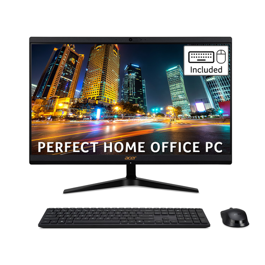 Acer Aspire C22-1700 Intel Core i5-1235U 8GB 256GB SSD 23.8 Inch Windows 11 Home All-in-One PC