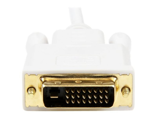 StarTech.com 6ft Mini DisplayPort to DVI Adapter Cable Mini DP to DVI-White