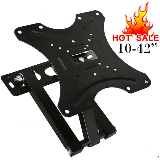 TV Wall Bracket Motion Mount For LED LCD 10 to 42 Inches Tilt Swivel