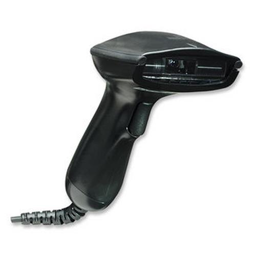 Manhattan Long Range CCD Handheld Barcode Scanner USB 500mm Scan Depth Cable 1.5m Max Ambient Light 30000 lux (sunlight) Black Three Year Warranty Box