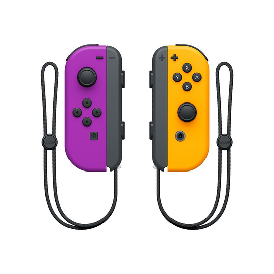 (Purple Orange) Wireless Bluetooth Joy-Con Handle Gamepad for Nintendo Switch Christmas Gifts