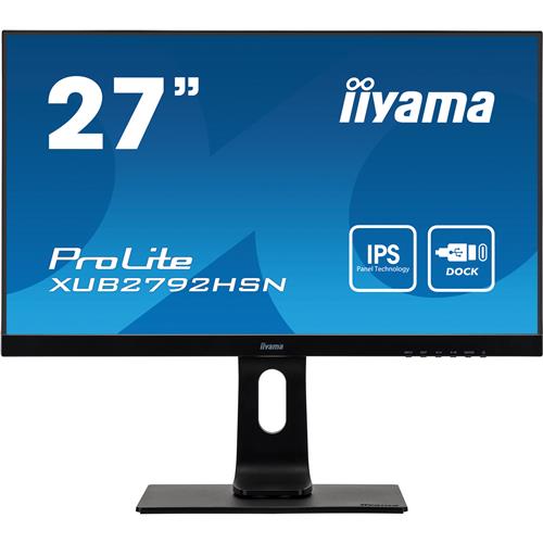 iiyama ProLite XUB2792HSN-B1 computer monitor 68.6 cm (27") 1920 x 1080 pixels Full HD LED Black