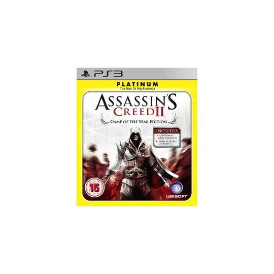 Assassins Creed II: Game of The Year - Platinum Edition (PS3)
