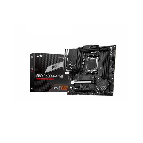 MSI PRO B650M-A WIFI motherboard AMD B650 Socket AM5 micro ATX
