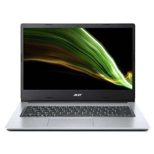Acer Aspire 3 A314-35-P12H N6000 Notebook 35.6 cm (14") Full HD Intel Pentium Silver 4 GB DDR4-SDRAM 128 GB SSD Wi-Fi 5 (802.11ac) Windows 10 Home S Silver