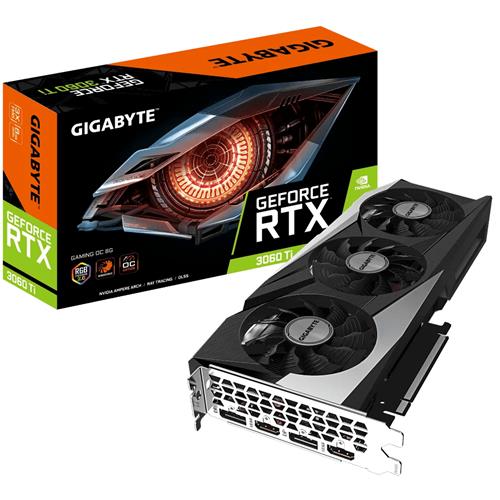 Gigabyte GeForce RTX 3060 Ti GAMING OC 8G (rev. 2.0) NVIDIA 8 GB GDDR6