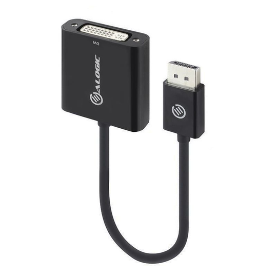 Alogic 20cm DisplayPort to DVI Adapter Male to Female