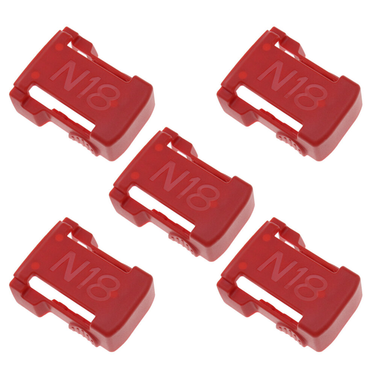 Red Battery Mount Rack Storage Slots Holder for Milwaukee M18 18V Battery X5